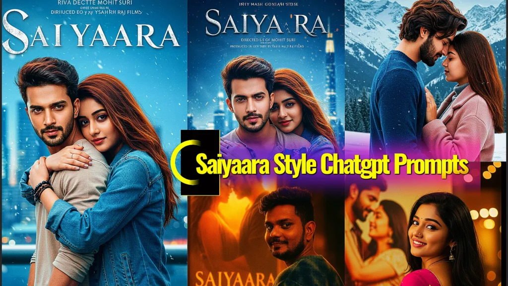 Saiyaara Style Chatgpt AI Photo Editing Prompts