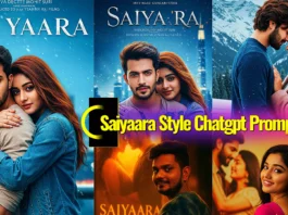 Saiyaara Style Chatgpt AI Photo Editing Prompts