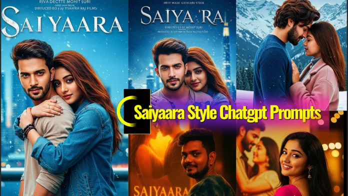 Saiyaara Style Chatgpt AI Photo Editing Prompts
