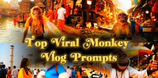 Top Viral Monkey Vlog Prompts for veo 3