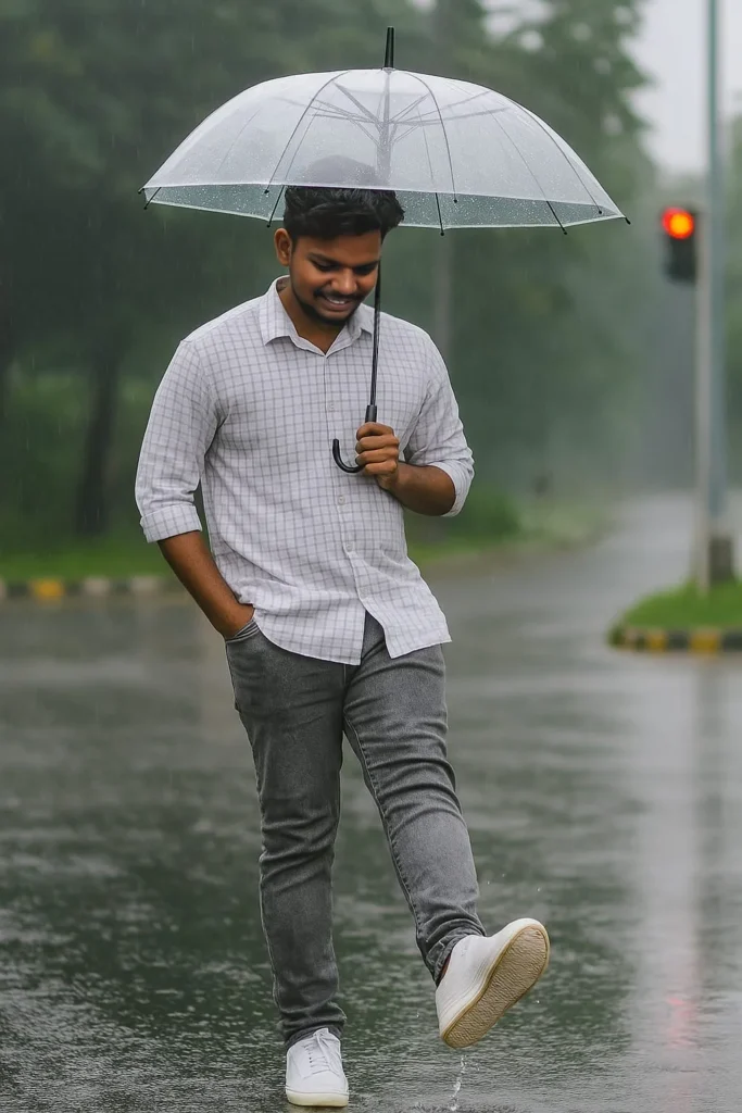 chatgpt rainy day picture description
