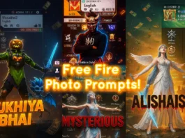 Chatgpt Free Fire Ai Photo Editing Prompts