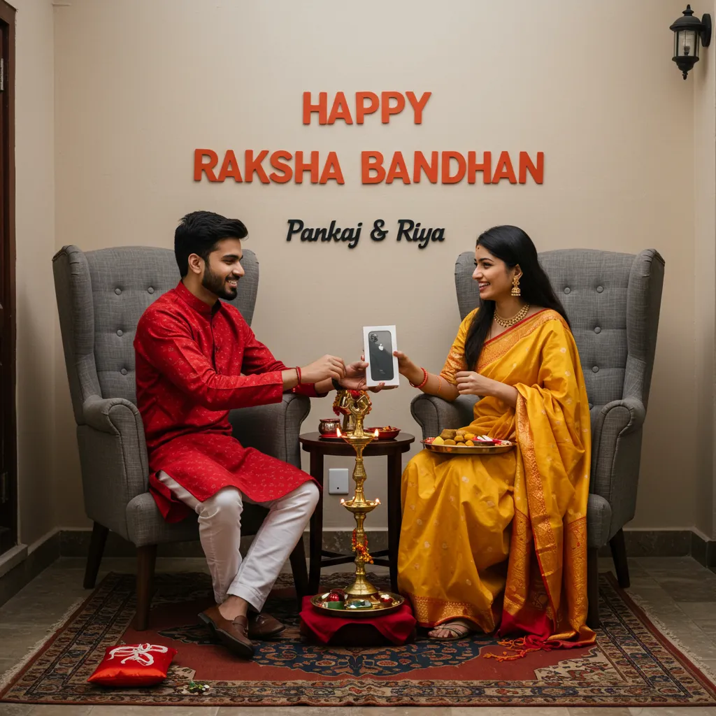 happy raksha bandhan gift prompt
