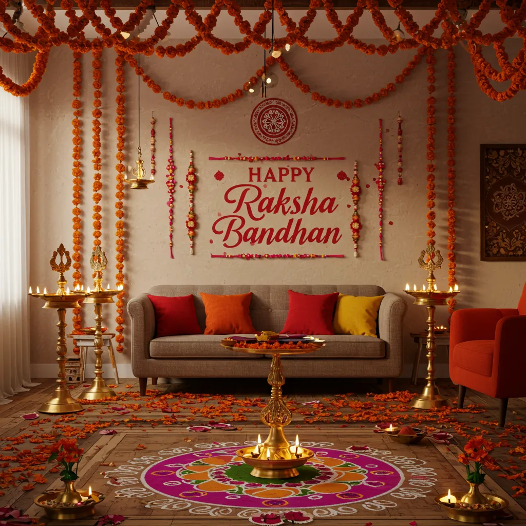 Traditional Home Decor Background Prompt