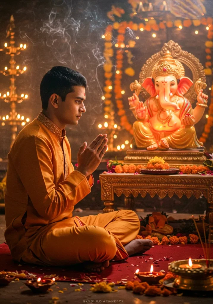 ganesh chaturthi photo editing prompt chatgpt ai