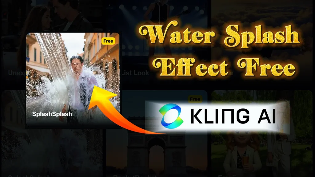 splash splash kling ai free