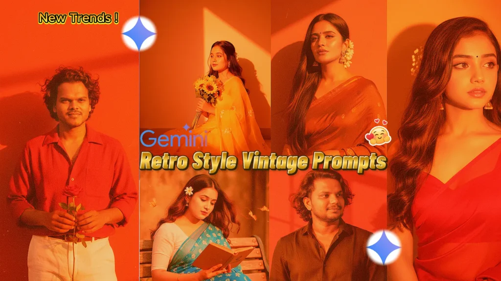 Gemini AI Retro Style Vintage Prompts