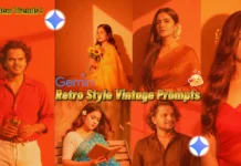 Gemini AI Retro Style Vintage Prompts