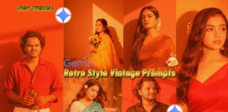 Gemini AI Retro Style Vintage Prompts