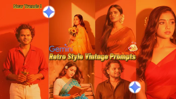 Gemini AI Retro Style Vintage Prompts