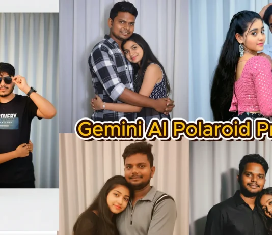 gemini ai polaroid prompt