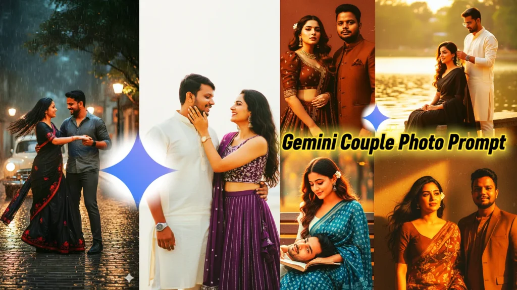 instagram trending gemini couple photo prompt