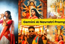 navratri prompt for gemini