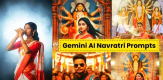 navratri prompt for gemini