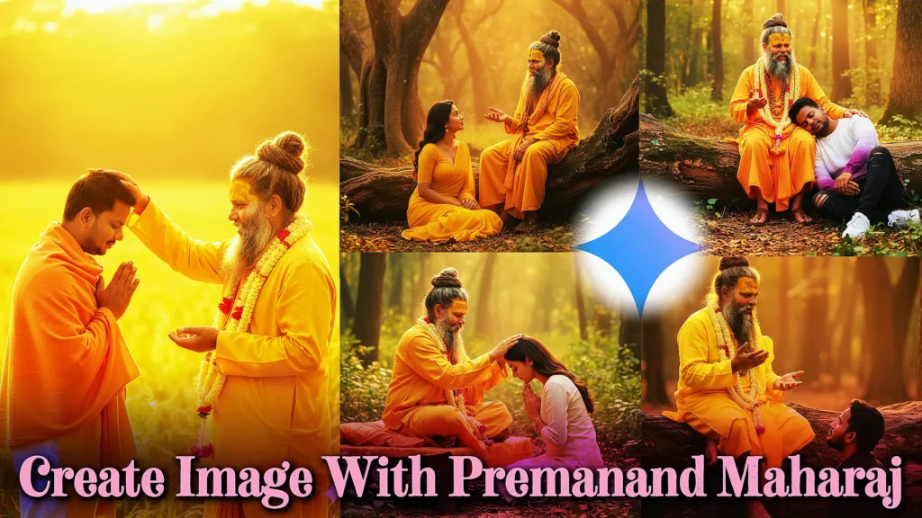 premanand maharaj ji gemini ai photo editing prompt