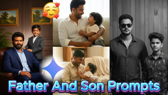 7 Best Father and Son Prompts for Gemini AI (Viral Photo Ideas You Can Try Today) father and son prompt for gemini ai
