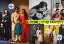 google gemini family prompt copy paste ideas