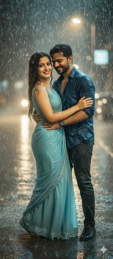 3 gemini couple photo prompt text