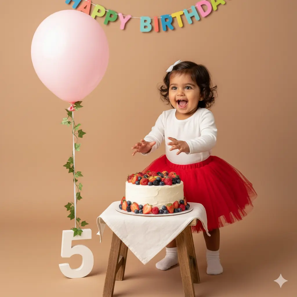 ai birthday prompt for baby girl