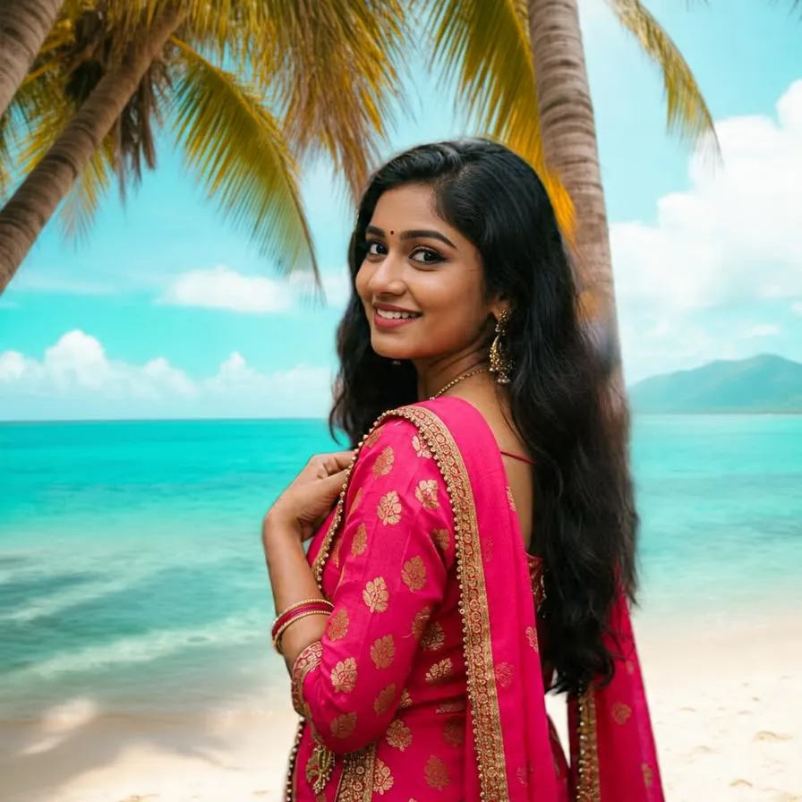 background change beach