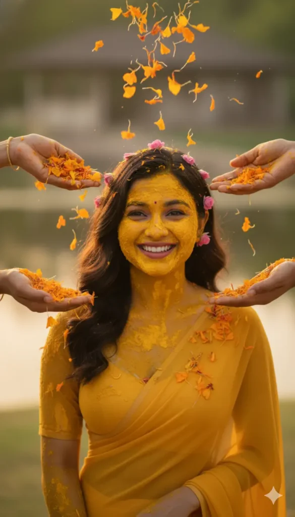 best haldi ceremony prompt