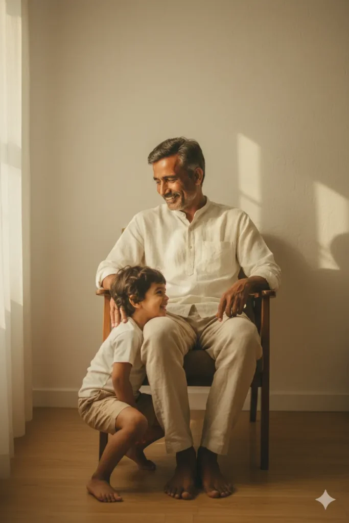 dad and son gemini prompt