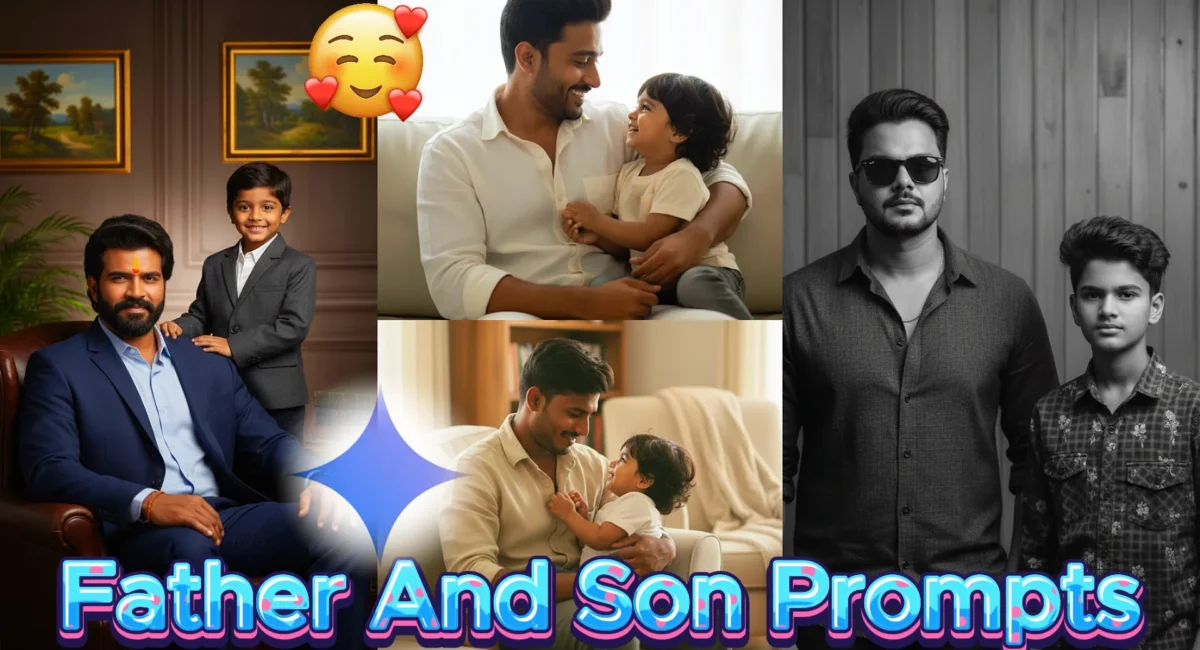 father and son prompt for gemini ai