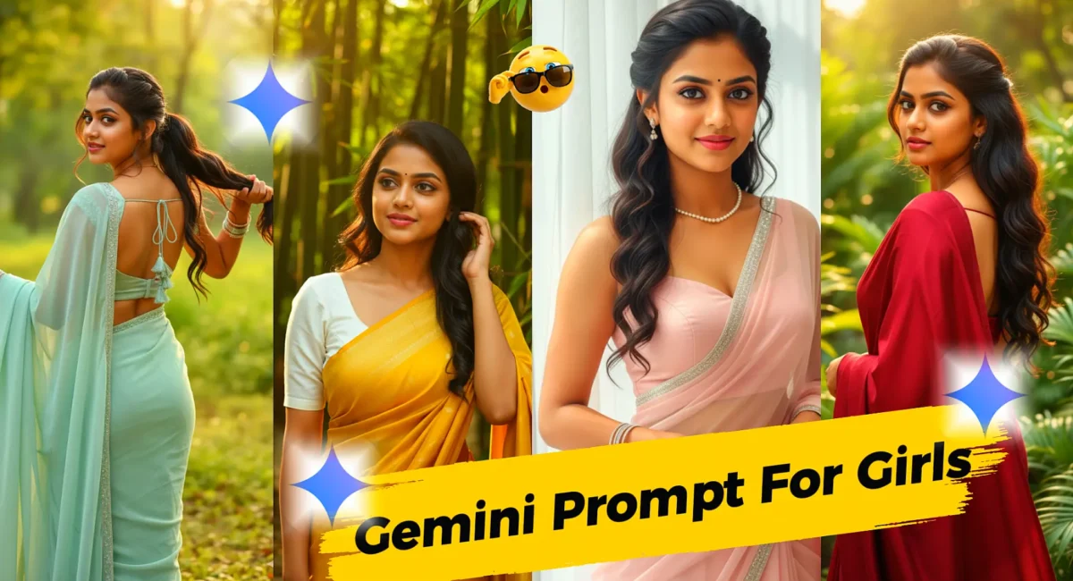 gemini ai photo prompt copy paste for girl