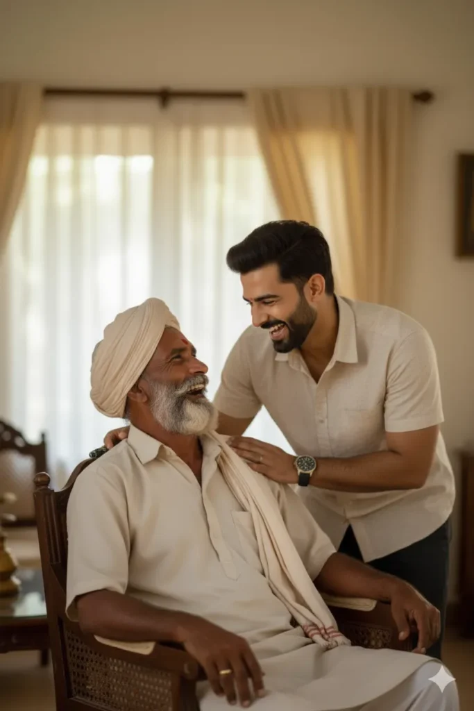 gemini family photo prompt boy