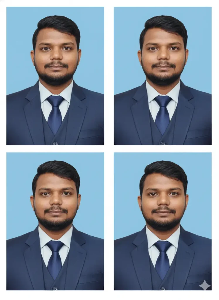 gemini prompt for passport size photo free