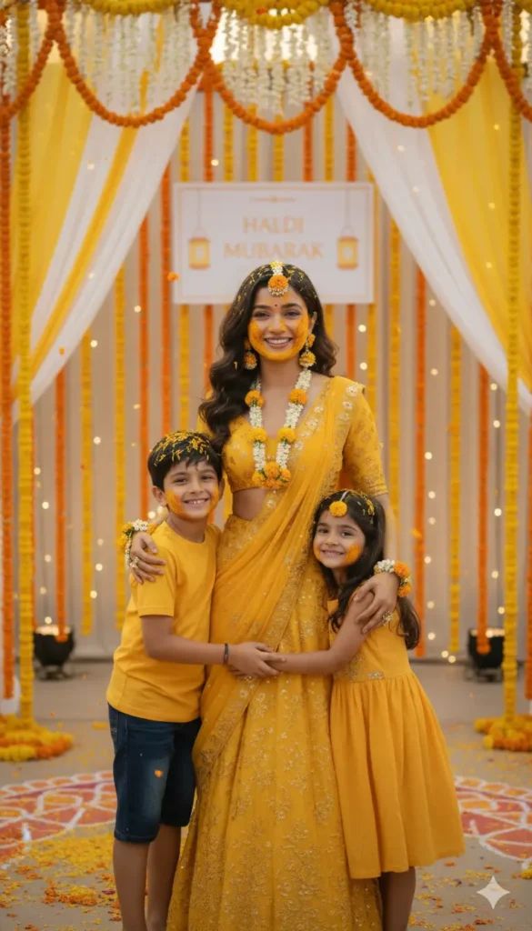 haldi ceremony gemini prompt