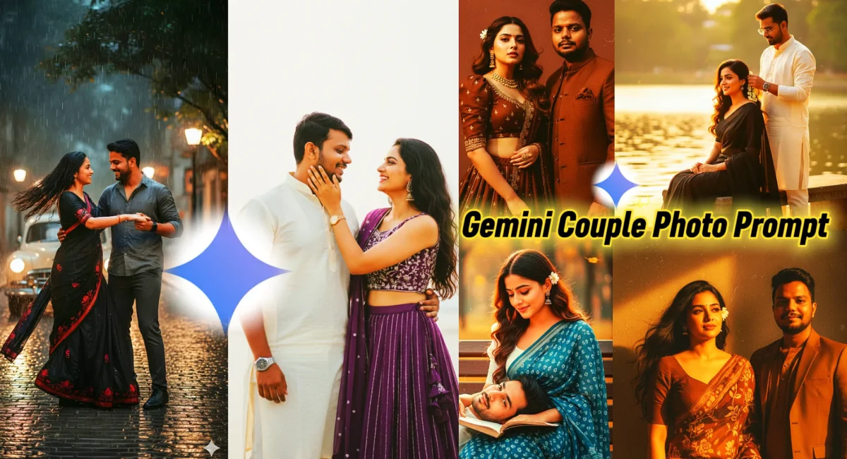 instagram trending gemini couple photo prompt