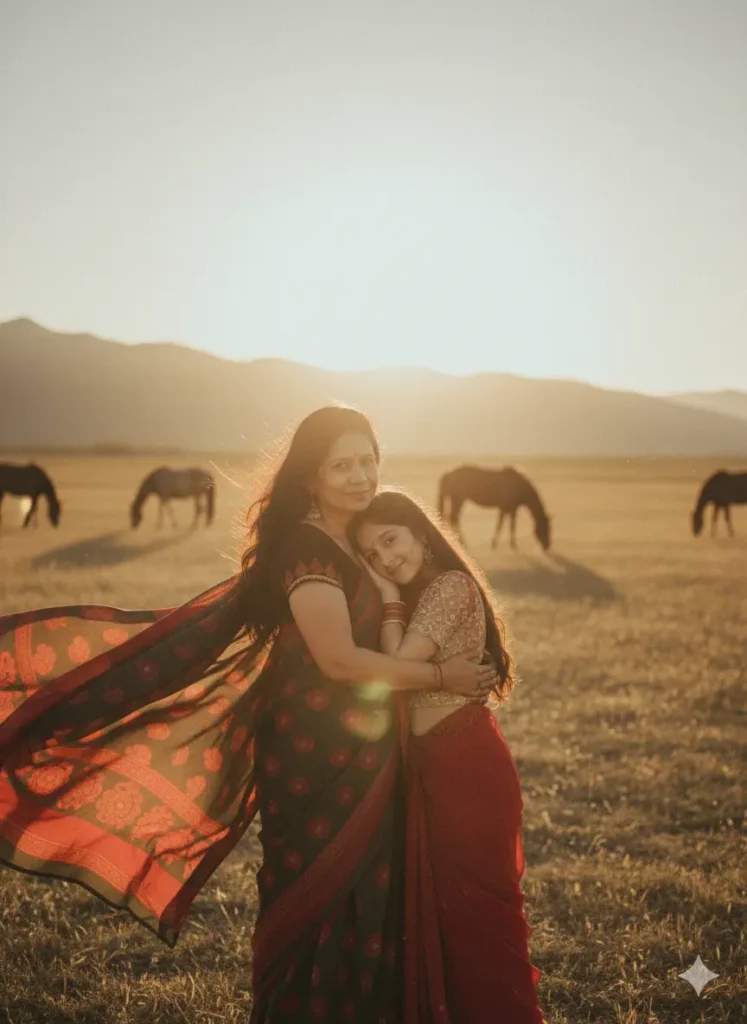 mom and daughter gemini prompt