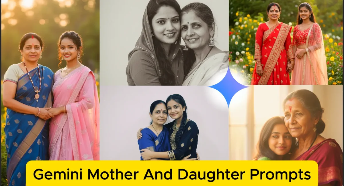 mother and daughter prompt for gemini ai