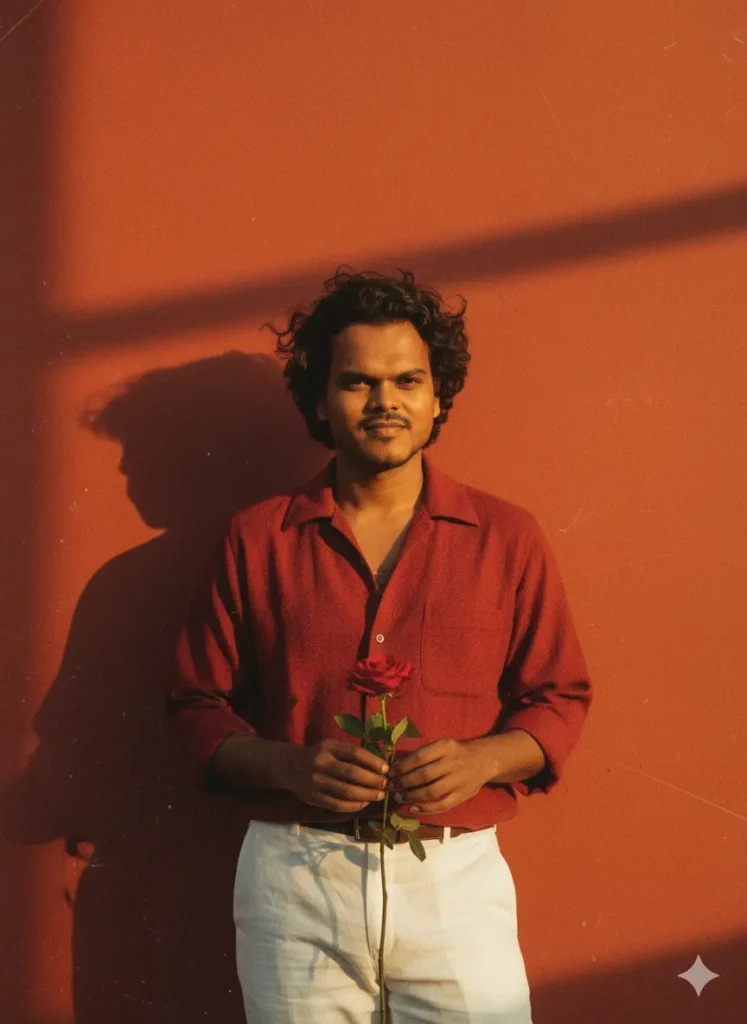 prompt for gemini ai retro style male