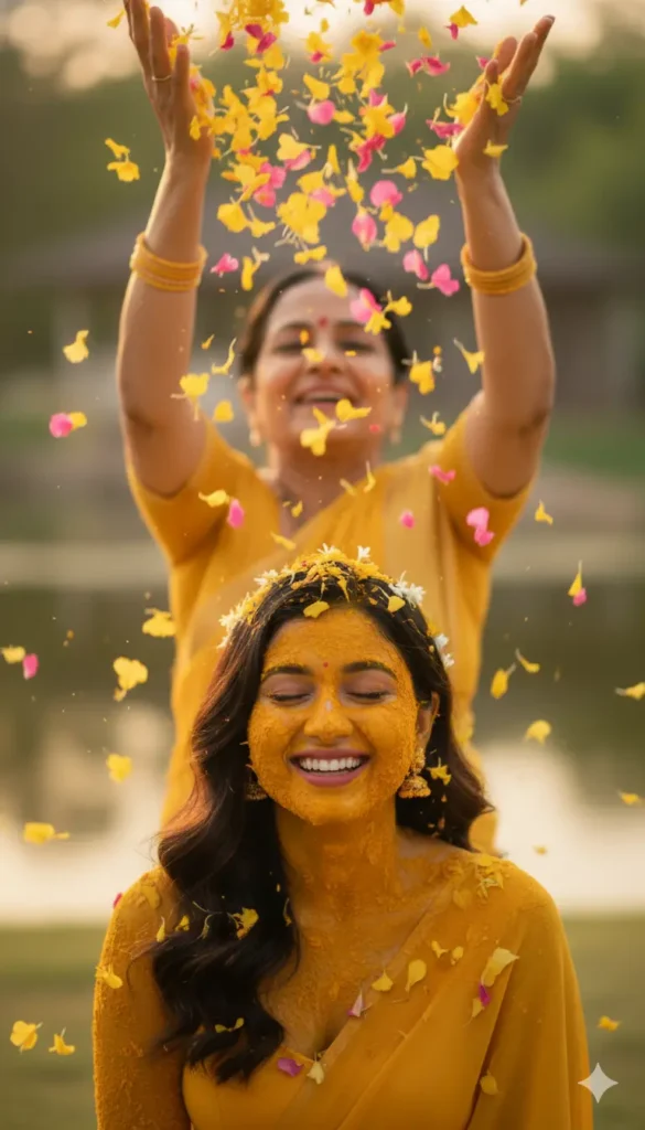 prompt for haldi ceremony gemini ai