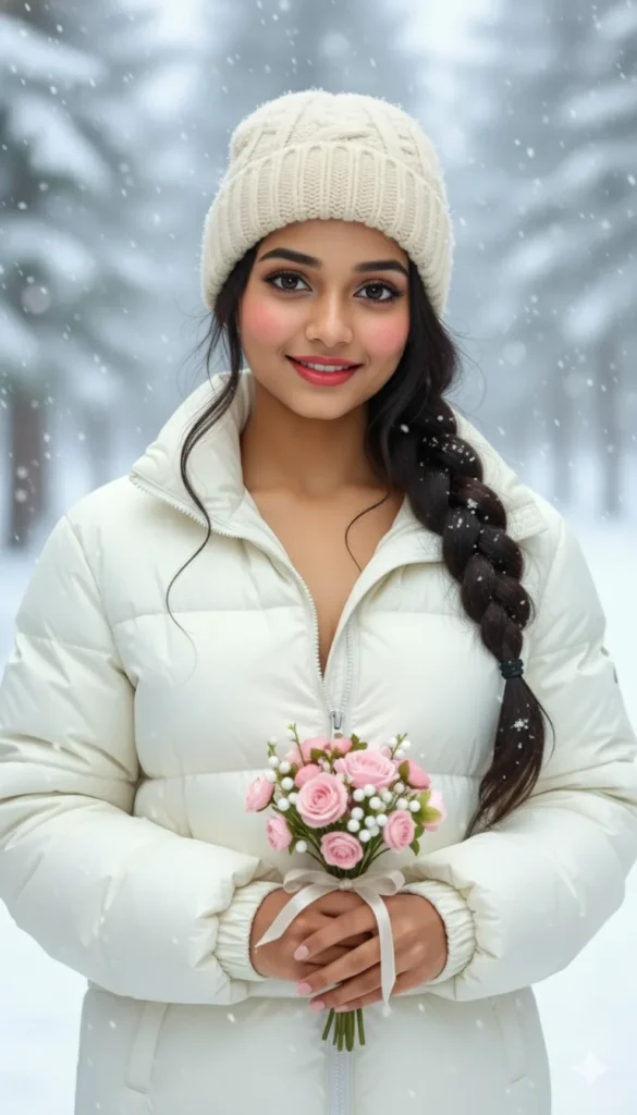 snow ai prompt for girl