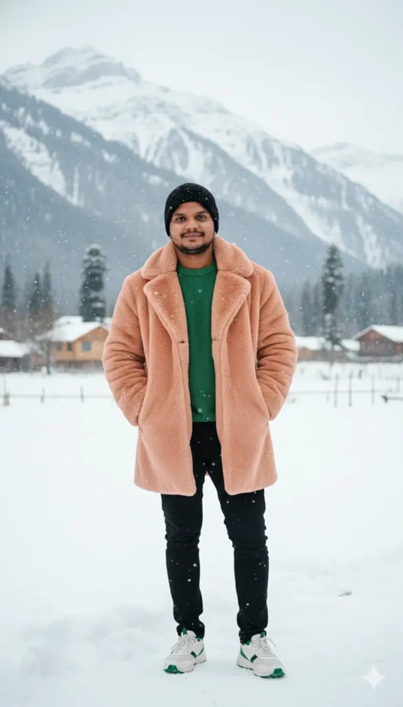 snowfall ai prompt for gemini boy