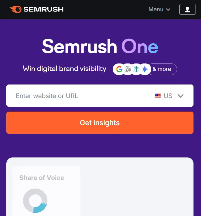 SEMrush One